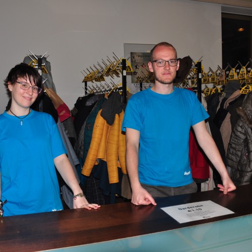 Das Team vom VT trug sogar blaue Shirts.