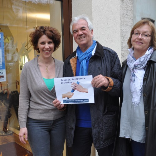 Gruppenbild mit Beate Marx.