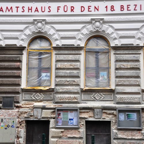 Das Amtshaus bewarb die Aktion via Aushang.